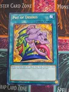 Yu-Gi-Oh! TCG Pot of Desires TOCH-EN057 Rare 1st Edition Near Mint - Picture 1 of 4