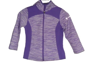 Free Country Girls Softshell Stretch Jacket Purple Space Dye New 5/6 - Picture 1 of 17