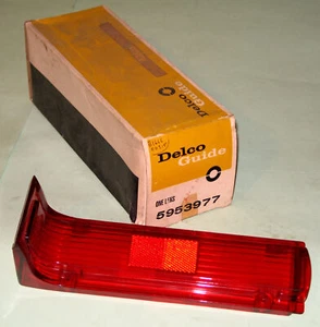 1963 Buick Electra NOS left tail light lens 5953977 - Picture 1 of 3