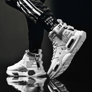 Men's Women's High Top Fashion Sports Shoes Comfortable Casual Outdoor Jogging - Picture 1 of 41