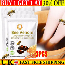 3X Diapason Bee Venom Lymphatic Drainage & Slimming Foot Soak Beads,Relief Relax