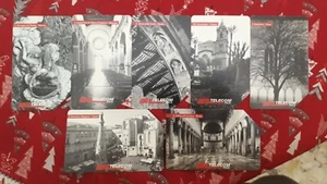 SCHEDE TELEFONICHE- SERIE IL CULTO DELL'ARTE- 7 SCHEDE DIVERSE MAGNETIZATE - Foto 1 di 2