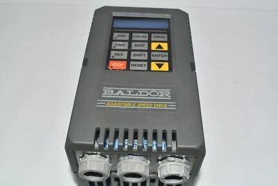 Baldor ID15J101-ER Adjustable Speed Drive IN0938A00 AC Inverter 115VAC 1PH 1HP  - Image 1 of 4