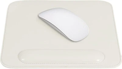 Londo Leather Mousepad Wrist Rest White - Image 1 of 4
