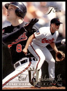 1994 Flair #8 Cal Ripken Jr.   Baseball Baltimore Orioles