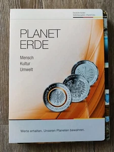 Sammelalbum Deutsche Sonderausgabe Planet Erde 2018 Mensch Kultur Umwelt Münzen - Bild 1 von 4