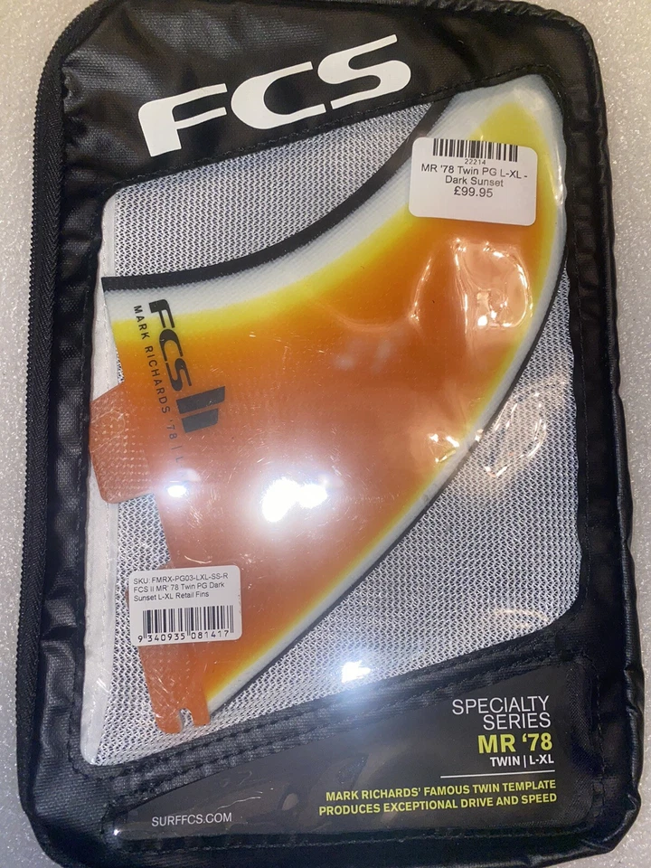 FCS MR 78 PG Twin Fin in Dark Sunset - Image 1 of 1