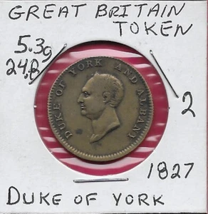 GROSSBRITANNIEN, DUQUE VON YORK UND ALBANY, OBERBEFEHLSHABER, VON DER ARMEE GELIEBT,OB - Bild 1 von 2