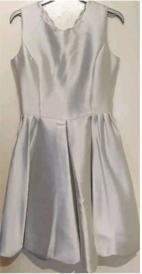 Monsoon Storm Wisconsin Silver Dress Age 15 Bnwt Bridesmaid Prom Party 170 Cm - Image 1 of 4