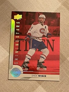 2017-18 Upper Deck Shining Stars Defensemen #SSD8 Shea Weber Red Parallel - Picture 1 of 2