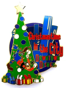 2001 - DOWNTOWN DISNEY Trading Pin - WEIHNACHTEN in der STADT - GOOFY - Ltd.Ed. - Bild 1 von 2