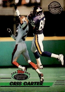 1993 Stadium Club #95 Cris Carter Super Bowl XXVIII Super Teams Exchange - Picture 1 of 2