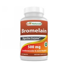 Bromelain 500 mg 120 Tabs By Best Naturals