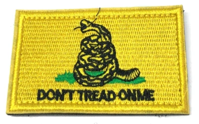 Patch Sew On Take Off Embroidered Clothing Hats Jackets Coat  Sign Message A433 - Image 1 of 4