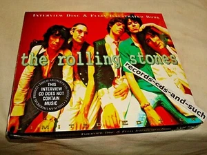 THE ROLLING STONES-INTERVIREW DISC & VOLLSTÄNDIG ILLUSTRIERTES BUCH-7011-NEU VERSIEGELTE CD - Bild 1 von 2
