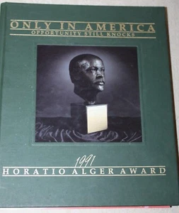 Unique Stan Musial Cardinals - Autographed Signed 1991 Horatio Alger Award Book - Picture 1 of 7