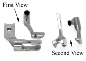 DOUBLE OUTSIDE TOE WELTING FOOT SET #42519X20-3/8 (9.6 MM) fits PFAFF 1245 - Picture 1 of 1