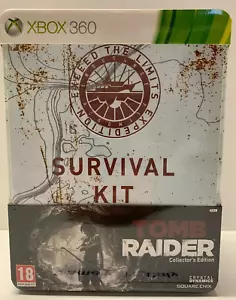 TOMB RAIDER COLLECTOR'S EDITION SURVIVAL KIT - XBOX 360 - NUOVO SIGILLATO PAL - Foto 1 di 1