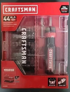 Craftsman VERSASTACK 44-Piece Magnetic Ratcheting Screwdriver Set **SEALED** - Bild 1 von 2