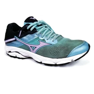 Mizuno Wave Inspire 15 Teal Pink Black Running Training Shoes Sneakers Womens 11 - Picture 1 of 10