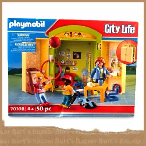Playmobil 70308 - City Life - Pre School / Nursery school / Carry Play Box - Picture 1 of 5