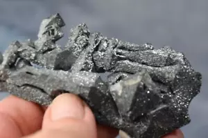 Rare Mineral Pseudomorph Hematite AFTER Magnetite Large 3.8" Argentina 123cc - Picture 1 of 24