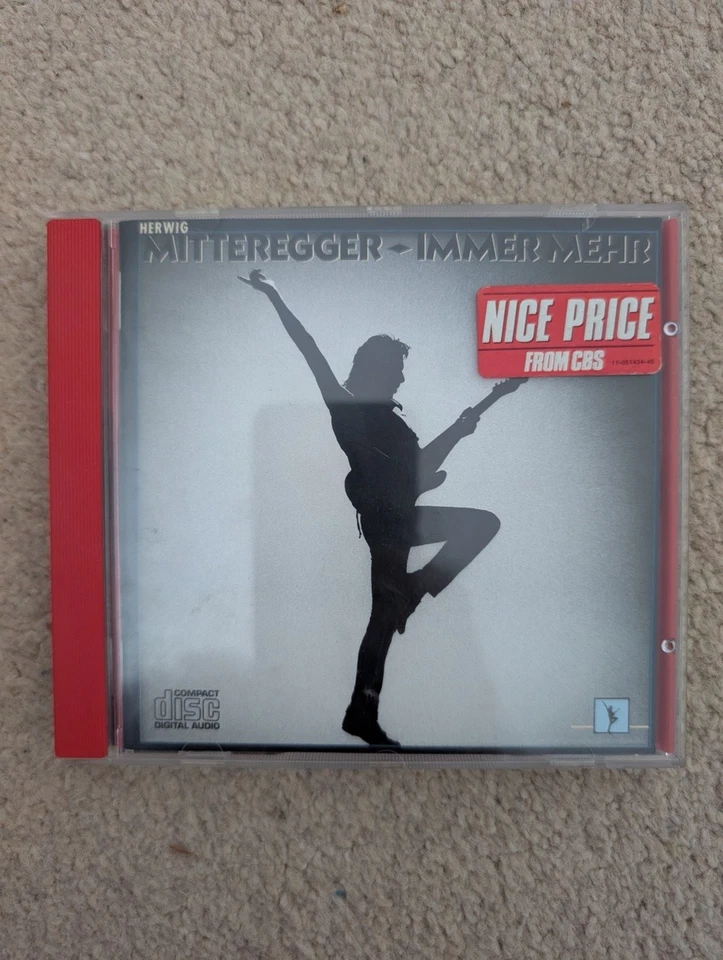 HERWIG MITTEREGGER – Immer Mehr CD 1985 CBS RARE! (SPLIFF NINA HAGEN BAND) Foto 1 de 3