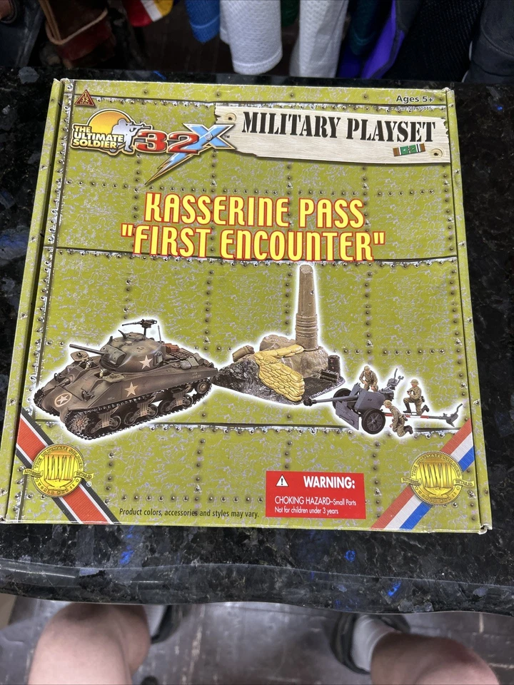 Ultimate Soldier 32x Military Playset WWII Kasserine Pass "first Encounter" 1 32