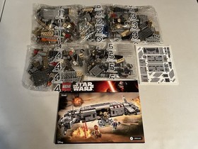 LEGO Star Wars 75140 Resistance Troop Transport New Sealed Bags No Box