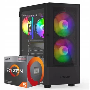 BSG Striker Gaming-Computer Ryzen 5 16GB DDR4 512GB SSD Vega 11 Win11 - Bild 1 von 12