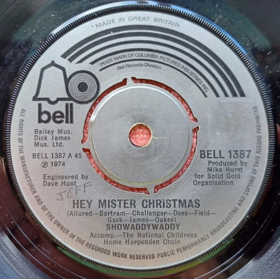 (20) Showaddywaddy - Hey Mister Christmas 7" - Imagem 1 de 1
