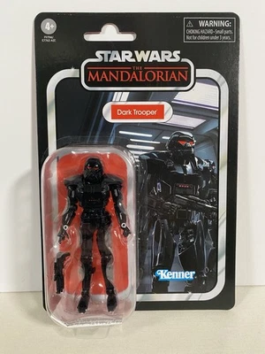 Figura Mandaloriana Star Wars The Vintage Collection VC271 DARK TROOPER 3.75" Foto 1 de 2