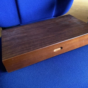 Backgammon Holzkoffer - unbespielt - ideales Weihnachtsgeschenk - Bild 1 von 4