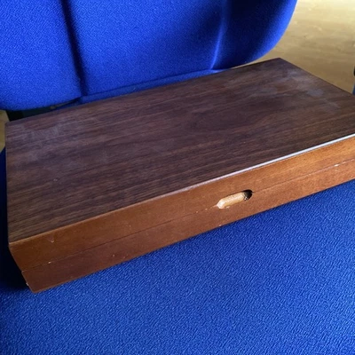 Backgammon Holzkoffer - unbespielt - ideales Weihnachtsgeschenk - Bild 1 von 4