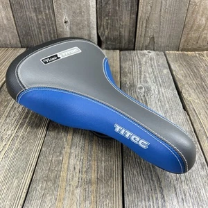 2002 Titec Nixi Womens Bicycle Cycling Saddle Seat - RARE - EUC - Blue / Gray - Picture 1 of 12