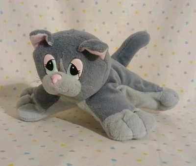 "Juguete de peluche vintage 1995 Pound Purries Galoob gato gris 6""" Foto 1 de 4