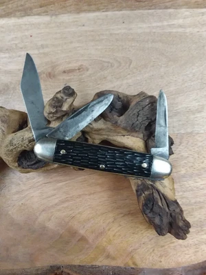 Kingston Cutlery Pocket Knife 3 Blade Cattle Knife Equal End~1945~1958 - Image 1 of 4