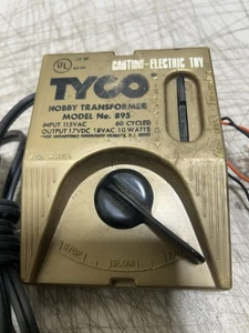Tyco Train Hobby Transformer Model No. 895 w/2 Controls Direction & Speed - Picture 1 of 2
