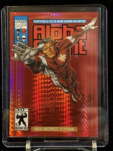 2024 SKYBOX MARVEL MASTERPIECES '92 PLATINUM RED PRISM NORTHSTAR 271/292 - Picture 1 of 2