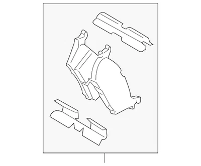 Pastillas de freno originales Ford ML3Z-2200-E Foto 1 de 3