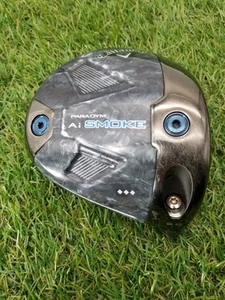 2024 CALLAWAY PARADYM AI SMOKE TRIPLE DIAMOND DRIVER 9* CLUBHEAD ONLY VERYGOOD - Picture 1 of 7