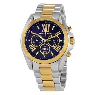 Michael Kors Bradshaw Chronograph Blue Dial Ladies Watch MK5976 - Image 1 of 4
