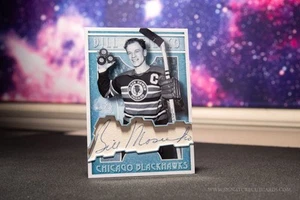Bill Mosienko Chicago Blackhawks Signature Cut Card - Autographed - Picture 1 of 2