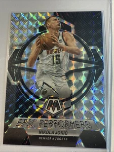 2022-23 Panini Mosaic - Epic Performers Nikola Jokić #3 Mosaic Prizm - Foto 1 di 2