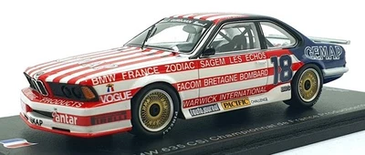 Spark escala 1/43 SF257 - BMW 635 CSi #18 Championnat de France 1985 - Imagem 1 de 4
