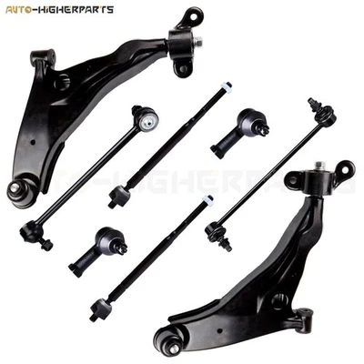 Kit de rótula de brazo de control de barra estabilizadora de suspensión de 8 piezas para Mitsubishi Eclipse 02-05 Foto 1 de 4