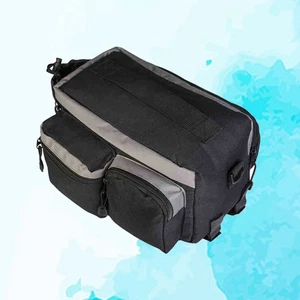 Bolsa de asiento trasero Bolsas de sillín de bicicleta para estante Almacenamiento Asiento trasero Equipaje - Imagen 1 de 12