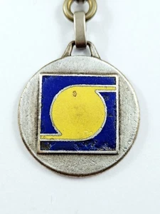 Schlüsselanhänger - Augis - Pinsel Und Flipo - Roubaix - Textilien - 60er Jahre, Emaille - Bild 1 von 3