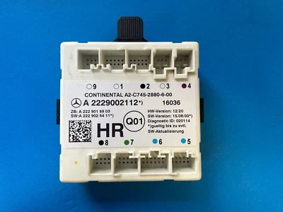 Mercedes GLC300 X253 2016-2020 módulo de control de puerta trasera derecha OEM A2229002112 Foto 1 de 3