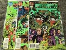1995 DC Comics UNDERWORLD UNLEASHED #1-3 Complete - 1st app. of NERON - VF/MT